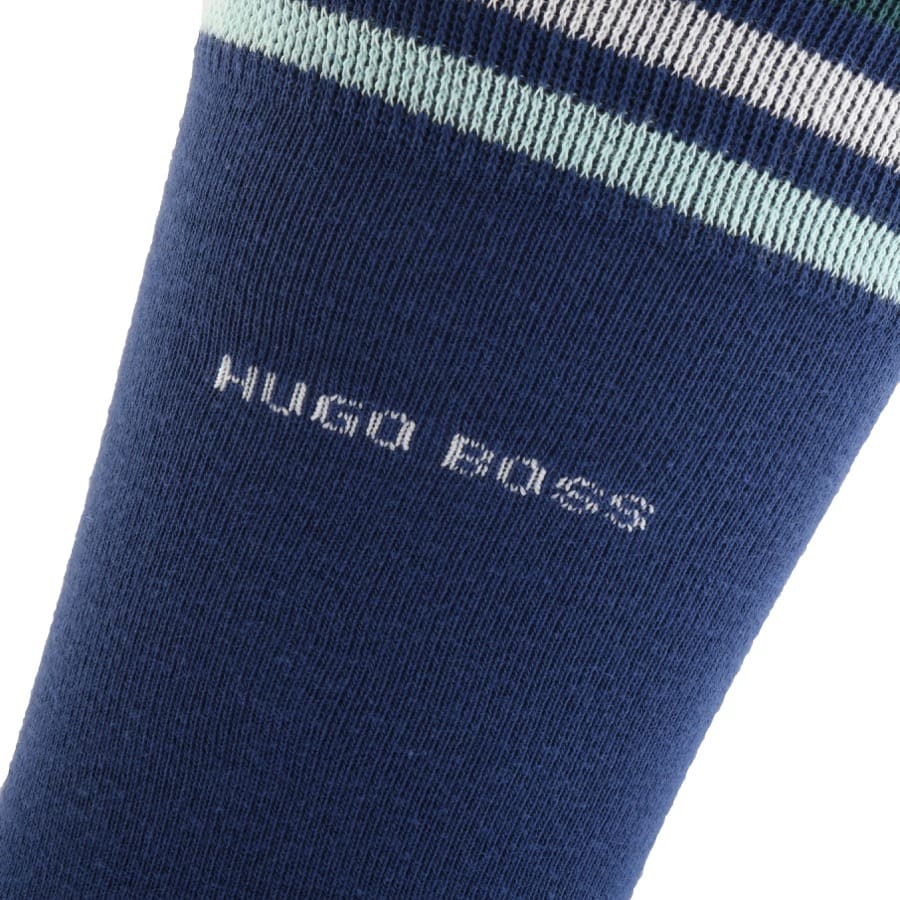 Alternative Image for ProductBOSS Two Pack Socks Blue3